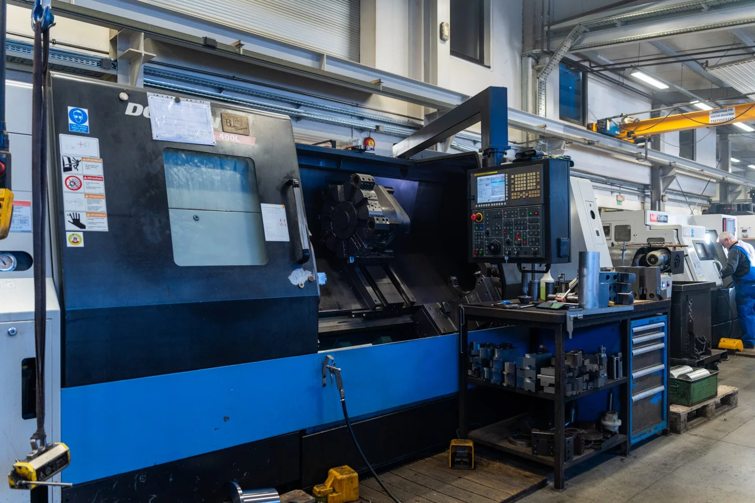 Doosan Puma 400L - CNC-Drehmaschine für schwere Werkstücke