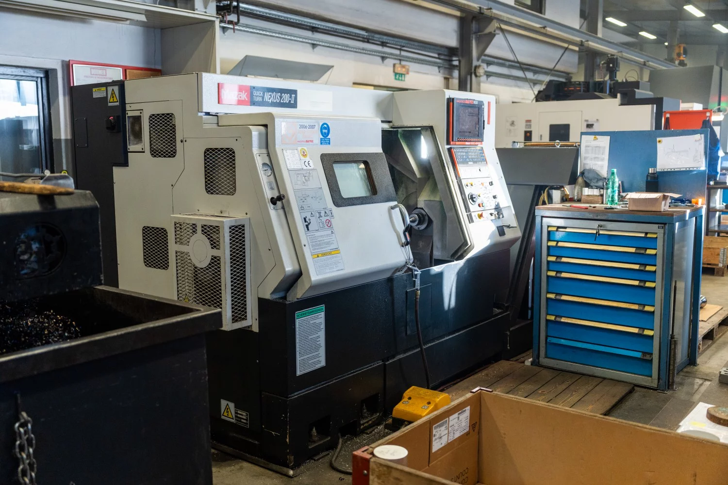 Mazak QTN 200-II - kompakte CNC-Drehmaschine