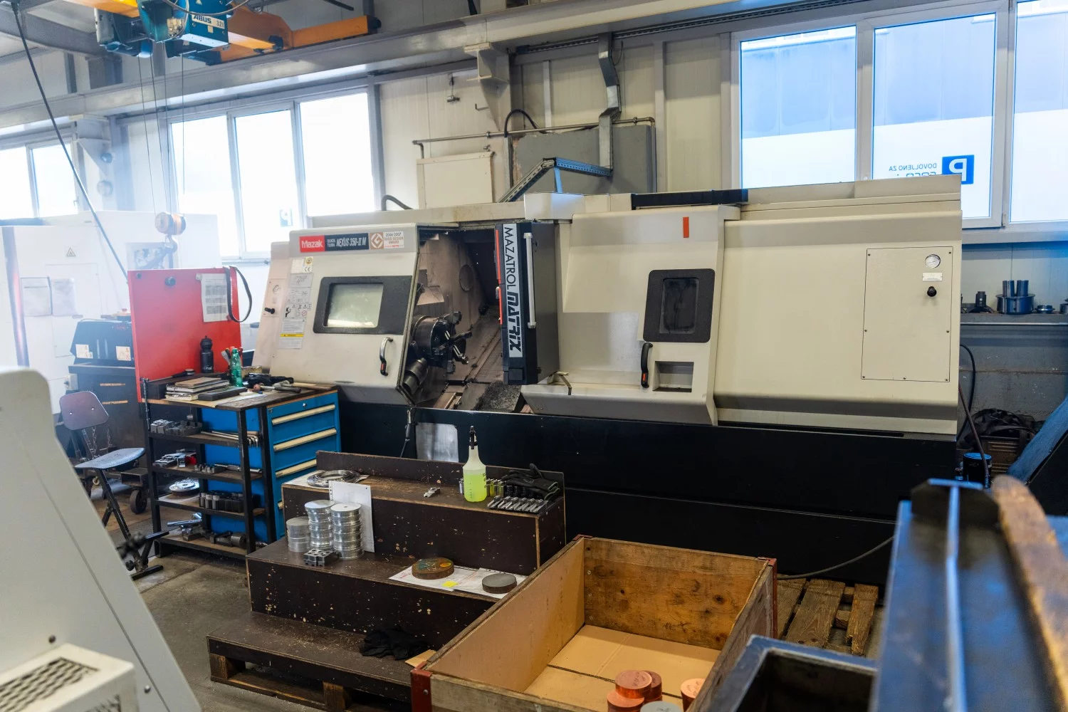 Mazak QTN 350-IIM - Hochleistungsdrehmaschine mit zwei Revolvern