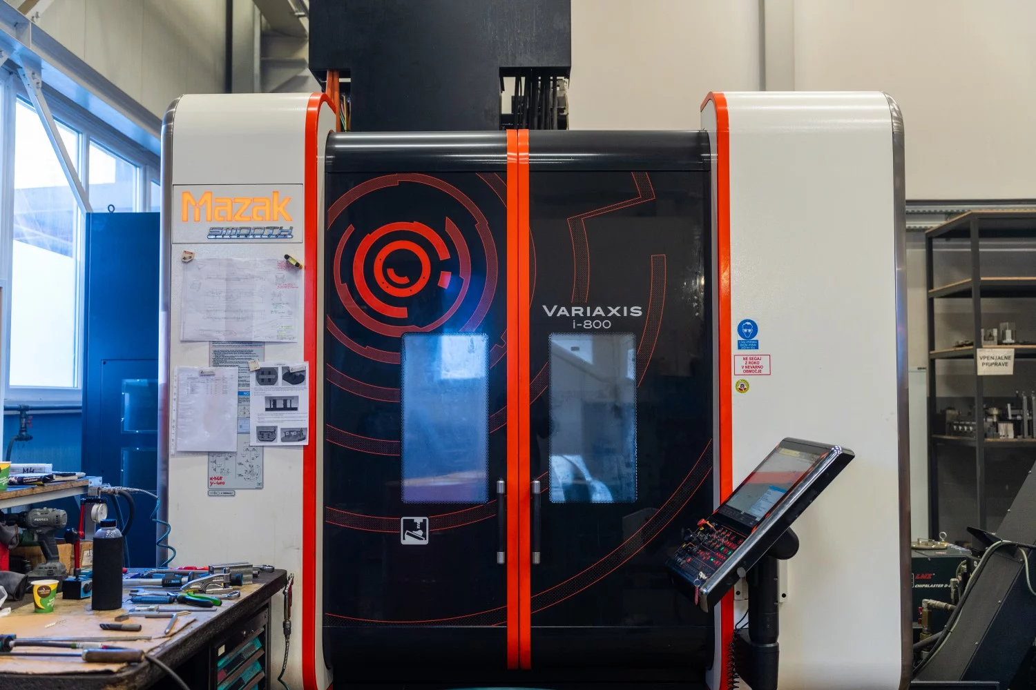 Mazak Variaxis i-800/4 - Variante für fortschrittliche 5-Achs-Bearbeitung