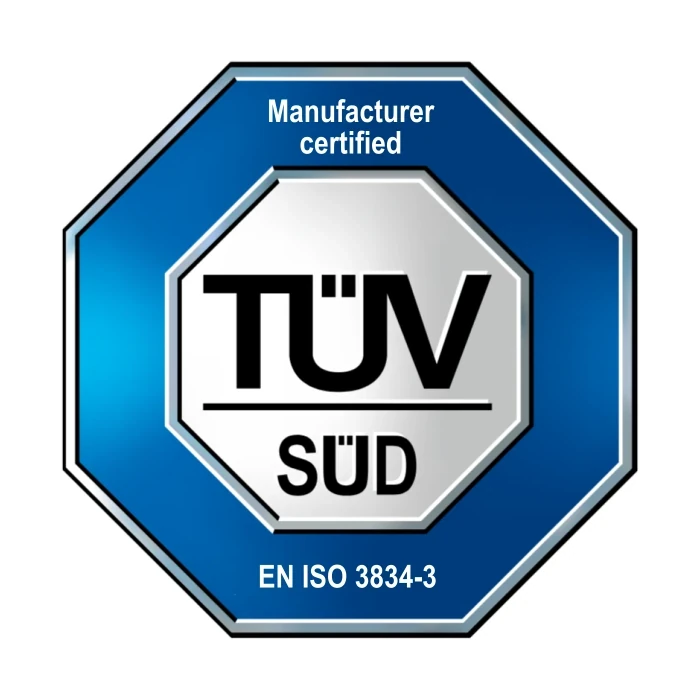 Certifikat ISO 3844-3